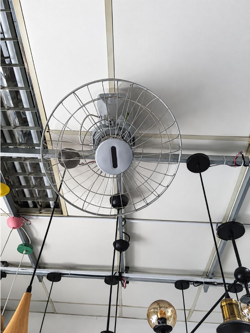 Ứng dụng của quạt đảo trần công nghiệp